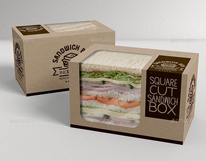 Eco-friendly packaging for sandwich boxes