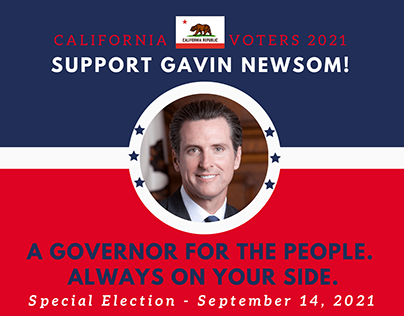 Support Gavin Newsom