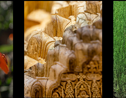 Alhambra y Generalife (triptych)