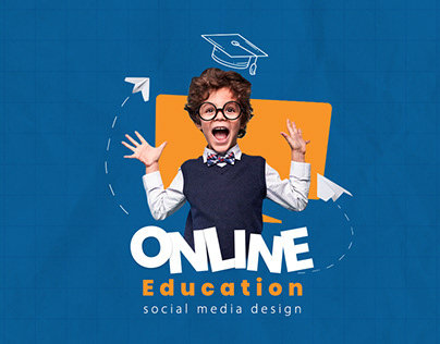 Online Educatio - social media design