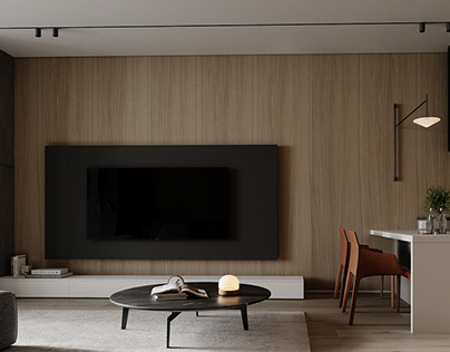 loft minimalizm style interior