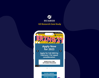 UX Research Case Study - Humber College