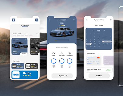 Car Rental App - UI