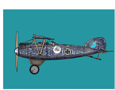 DIII WW1 fighter plane
