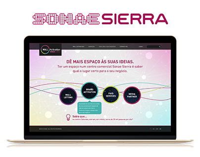 Sonae Sierra - Mall Activation Website
