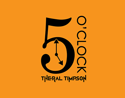 logo designed for "FIVE O'CLOCK with Theral Timpson