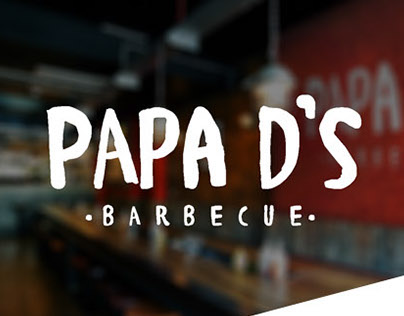 Papa D's Barbecue Branding