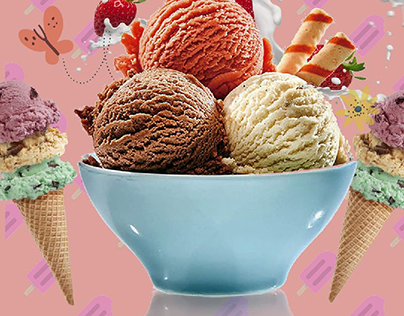 Ice cream social media