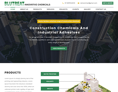Product - Construction Chemicals
