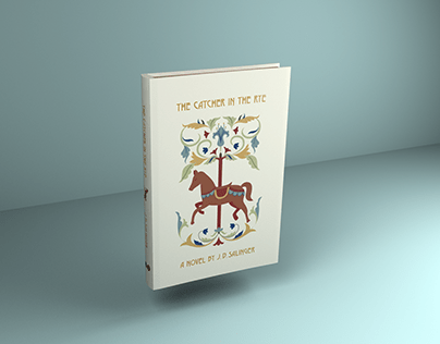 Book cover design: The catcher in the rye