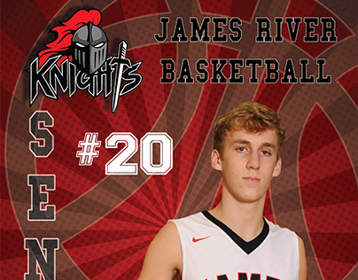 James River Basketball Senior Banner