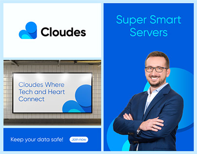 Tech, Futuristic, Technology, Cloud Server Branding