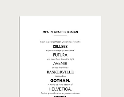 MFA Graphic Design