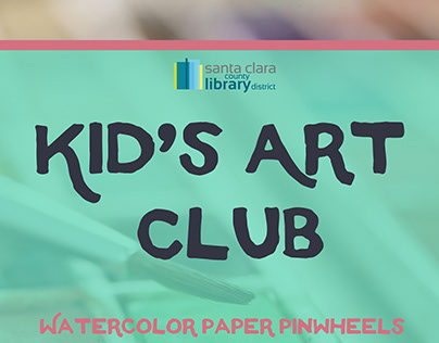 Kid's Art Club (Flyer)