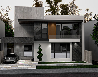Project thumbnail - Modren House Design