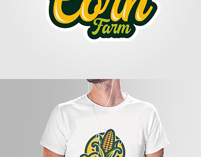 Corn T-shirt Logo