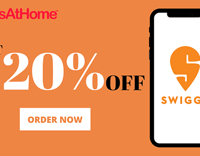 Swiggy Offer & Coupons | Flat 20% Off | OffersAtHome