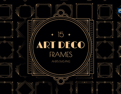 Art Deco Frames Collection