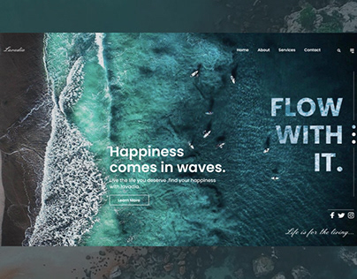 Travel Agency Landing page