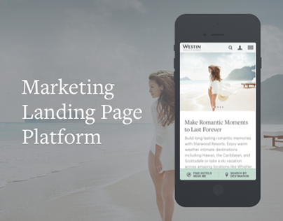 Marketing Landing Page Platform