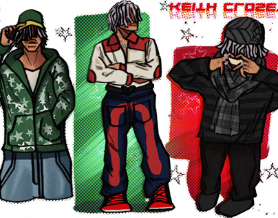 Character Design - Keith Fashion Style