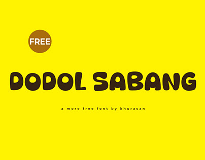 Dodol Sabang Font free for commercial use