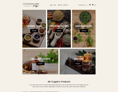 Organic Website