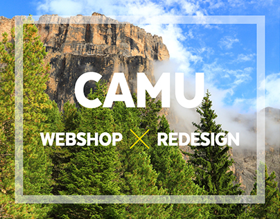 Camu.fi / webshop redesign
