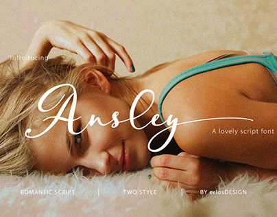 Ansley - A lovely Script Font