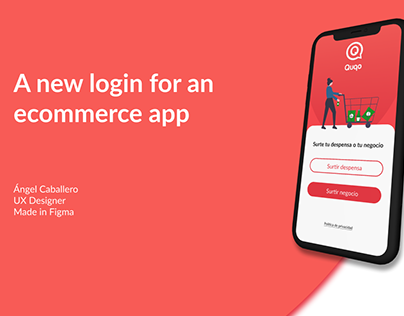 A new login for an ecommerce app