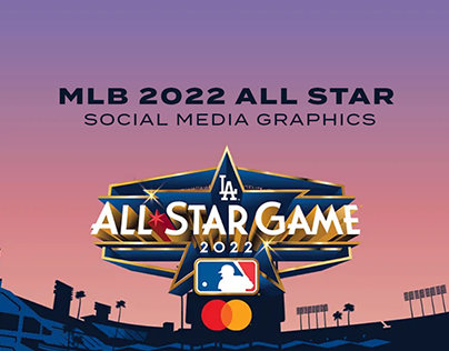 MLB All Star Game Social Media Graphics