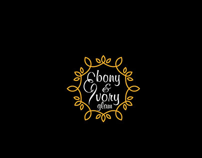 Ebony & Ivory Glam Logo