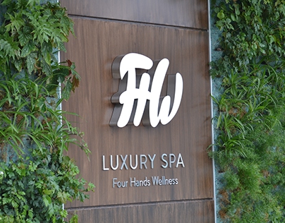FHW - Luxury Spa | Brand Identity