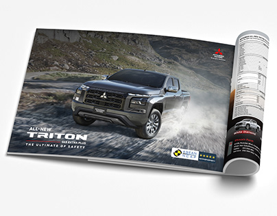 All New Triton Brochure design