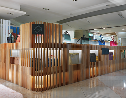 Visible/Invisible Retail space design