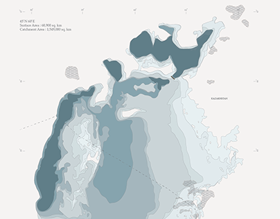 Death of the Aral Sea - Data Visualisation