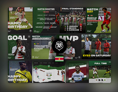 Project thumbnail - Work for the Surinamese Football Federation