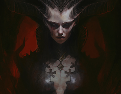 Lilith from Diablo IV fanart