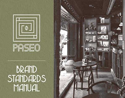 PASEO | BRAND STANDARDS MANUAL