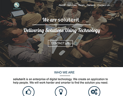 Soluterit Web Design Project