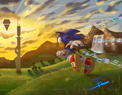 Sonic fan art