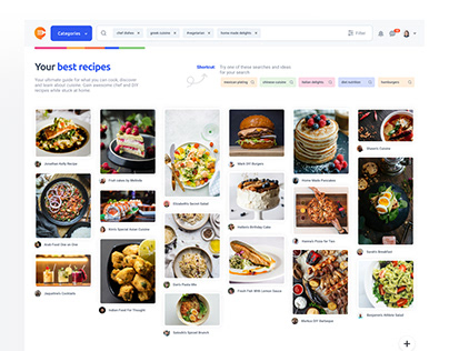 Cuisiner - Recipe social sharing web app