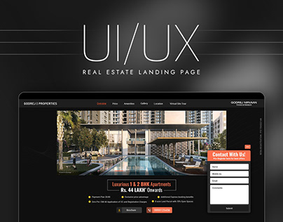 UI/UX Design || Website layout Design