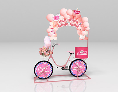 Cotton Candy Bicycle