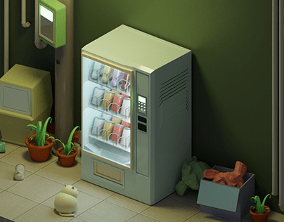 Lonely Cat - Vending Machine