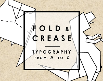 Fold & Crease Typography