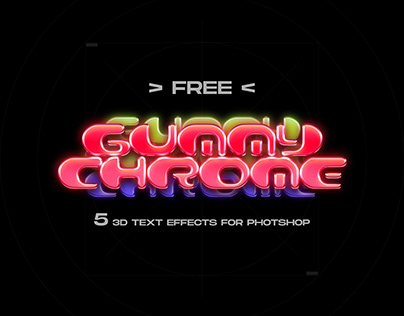 FREE 3D CHROME EFFECTS