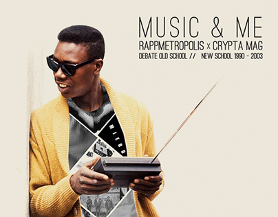 Music & Me x RappMetropolis x Crypta Mag - Cover