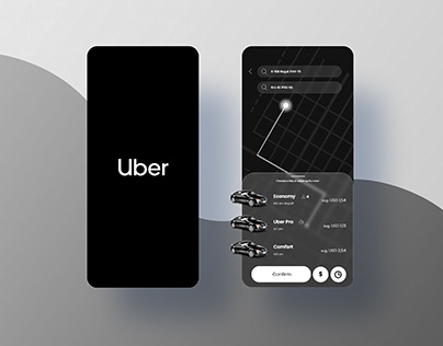 Uber Smartwatch UI/UX