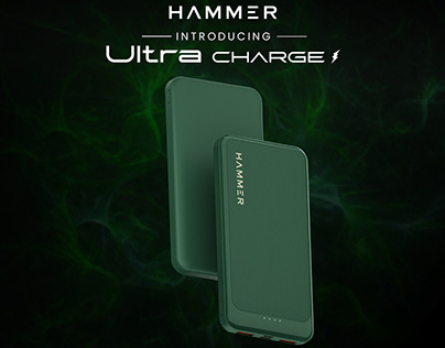 Hammer UltraCharge Powerbank | 3D Design